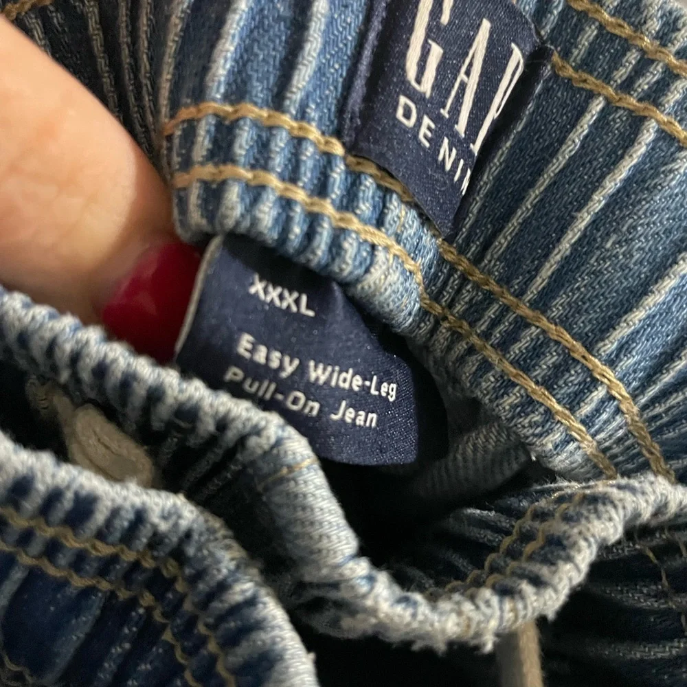 GAP Light Blue Kids Denim Jogger Jeans